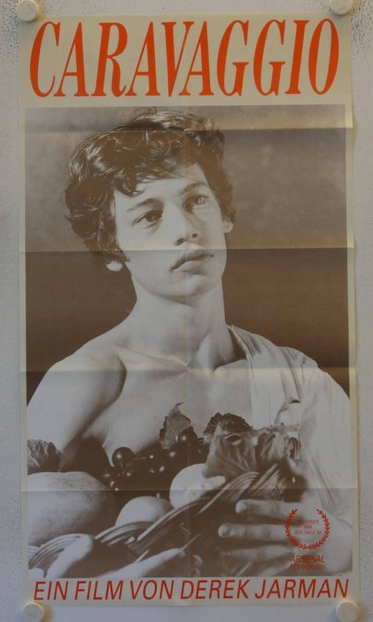 Caravaggio original release german movie poster